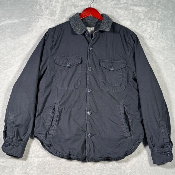 S.K.U. Other - Save Khaki United Jacket Mens M Blue Sherpa‎ Lined Made in USA S.K.U.